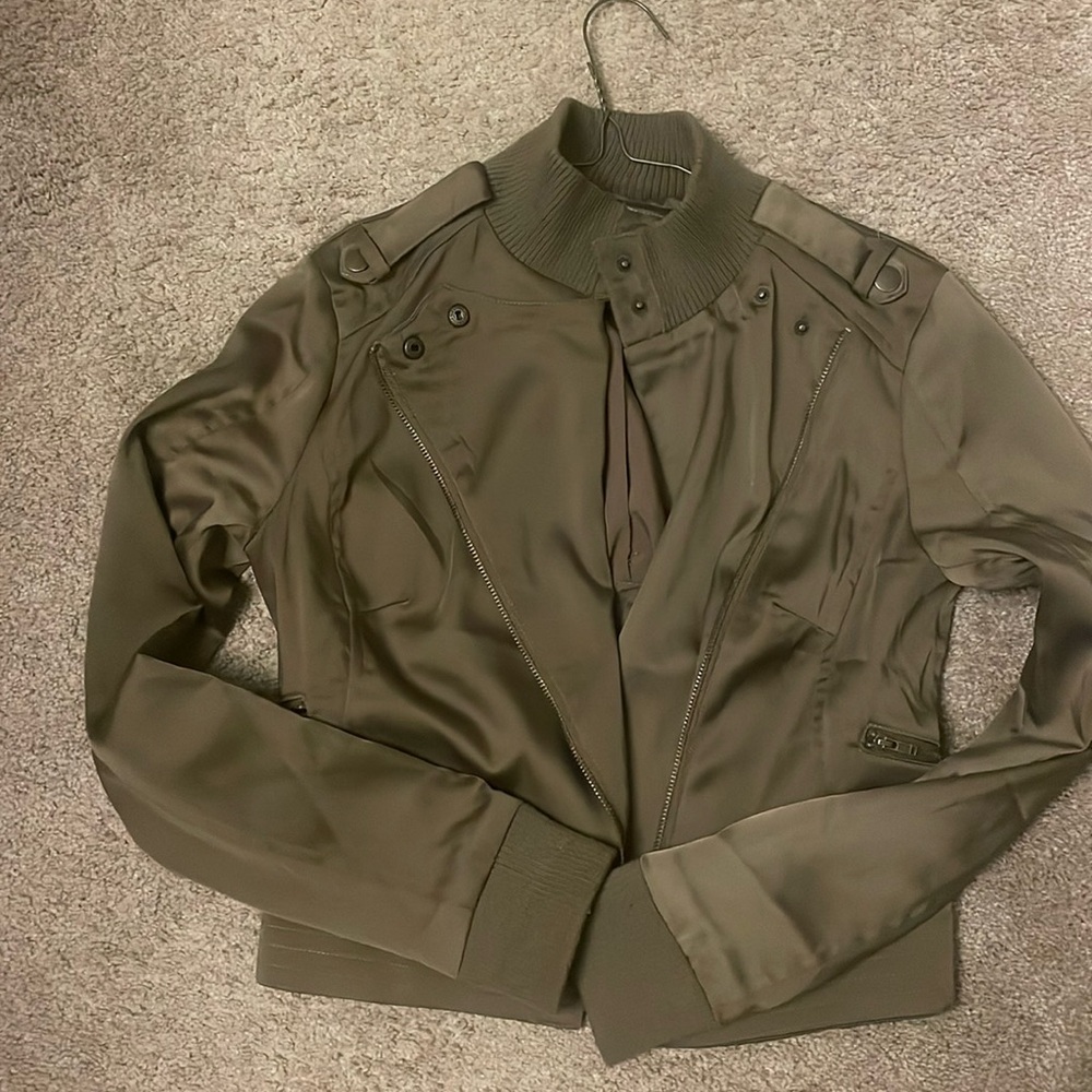Super cute satin jacket